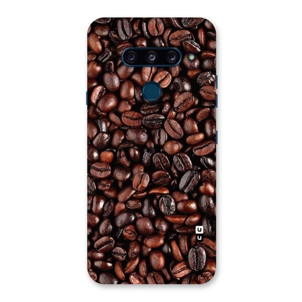 Coffee Beans Texture Back Case for LG  V40 ThinQ